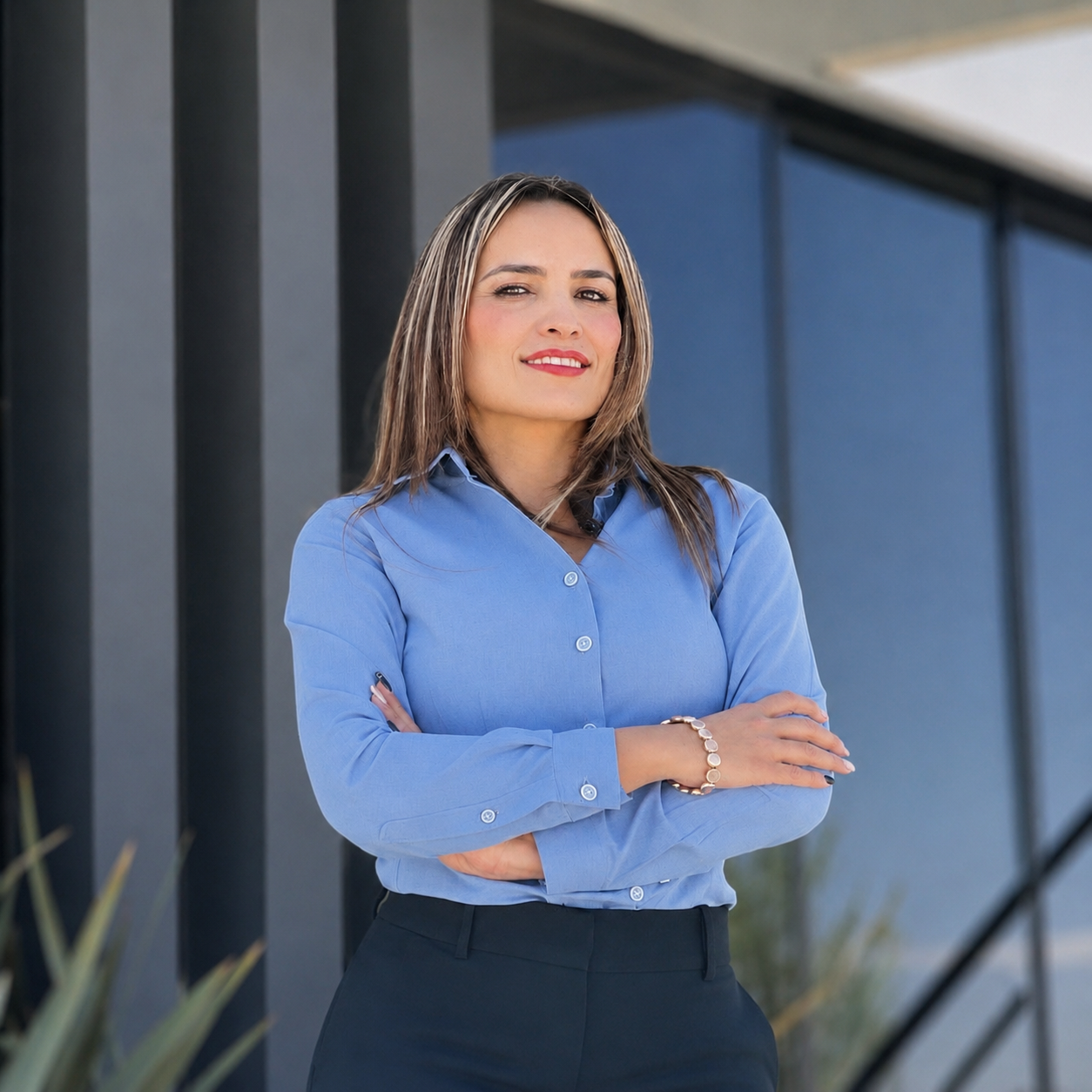 Giza Gómez, asesora inmobiliaria
